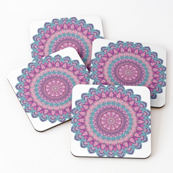 Item preview, Mandala Inspired Design in Colors #9 designed and sold by ZenDrawings.