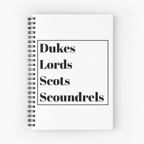 Item preview, dukes, lords, scots, scoundrels designed and sold by AlyssaCCastro.
