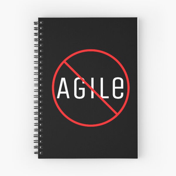Item preview, No Agile Sign designed and sold by trendingatees.