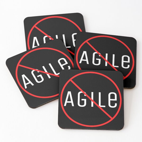 Item preview, No Agile Sign designed and sold by trendingatees.