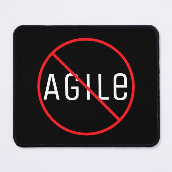 Item preview, No Agile Sign designed and sold by trendingatees.