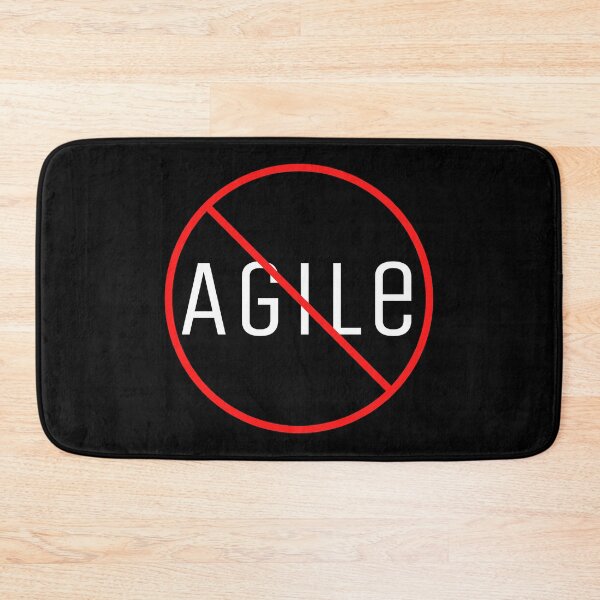Item preview, No Agile Sign designed and sold by trendingatees.