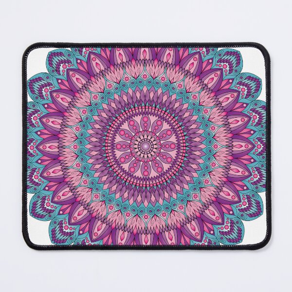 Item preview, Mandala Inspired Design in Colors #9 designed and sold by ZenDrawings.