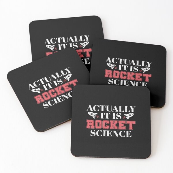 Item preview, Actually It Is Rocket Science, Math Engineering Teacher designed and sold by RedArtsDesign.