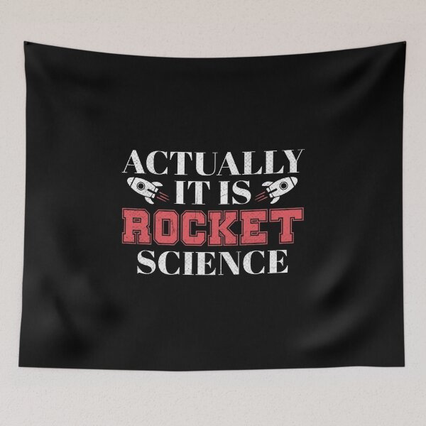 Item preview, Actually It Is Rocket Science, Math Engineering Teacher designed and sold by RedArtsDesign.