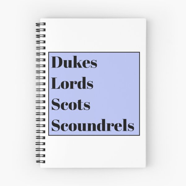 Item preview, dukes, lords, scots, scoundrels designed and sold by AlyssaCCastro.