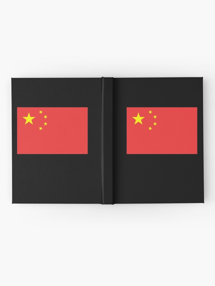 China Chinesisch Flagge Von China Chinesische Flagge Volksrepublik China China Flagge Rein Und Einfach Auf Schwarz Notizbuch Von Tomsredbubble Redbubble