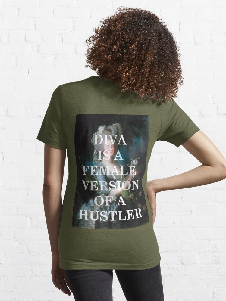  Diva is a female Hustler - Party Diva T-Shirt : Clothing, Shoes  & Jewelry