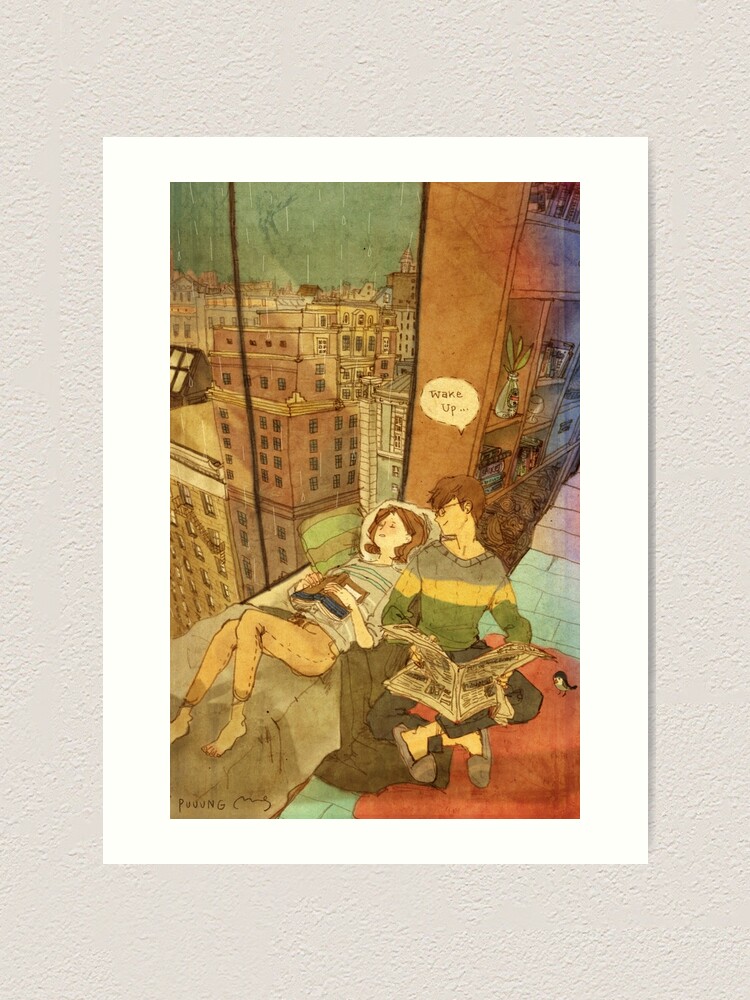 Alternate view of Wake up Art Print