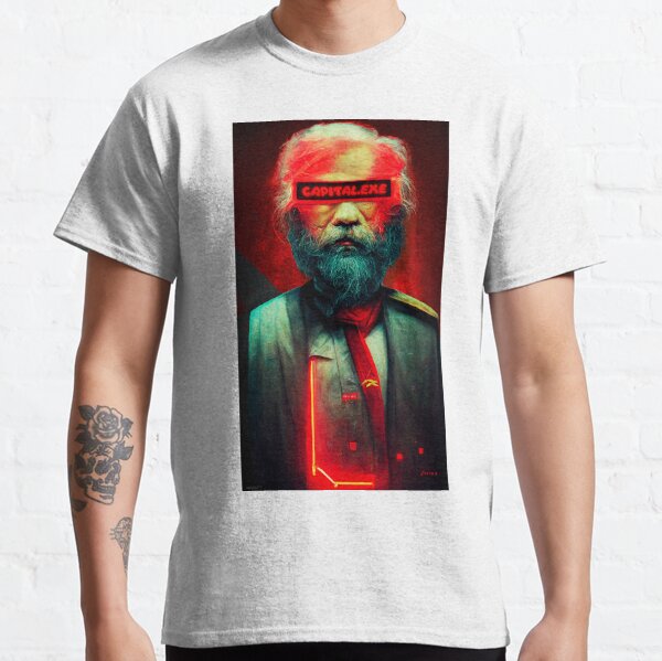 Cyberpunk Karl Marx  Classic T-Shirt