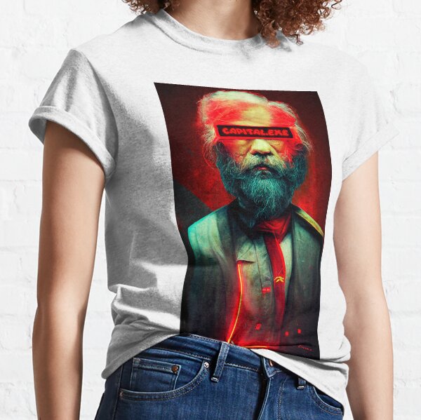 Cyberpunk Karl Marx  Classic T-Shirt