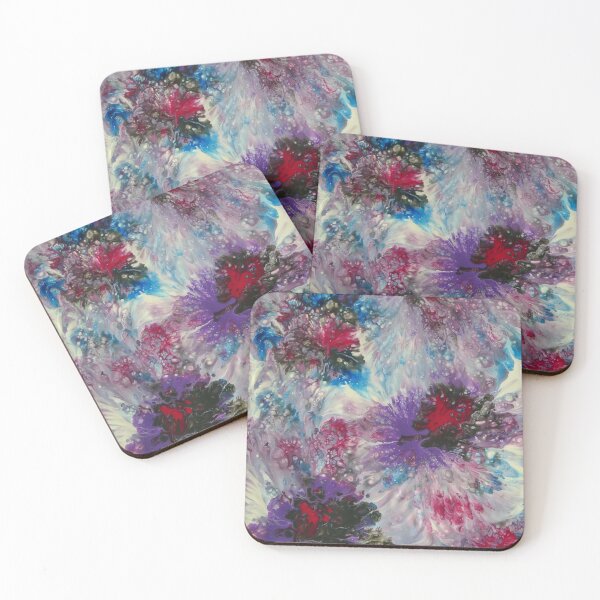 Item preview, Abstract acrylic liquid pouring painting designed and sold by Catrinann.