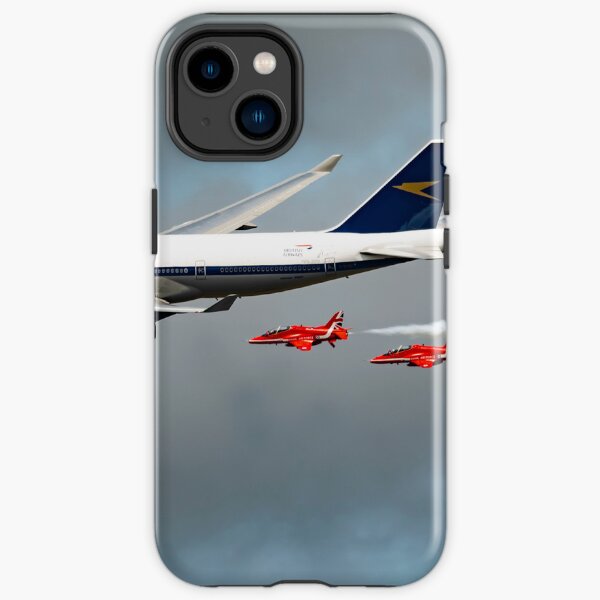 Red Arrows and Boing 747 iPhone Tough Case