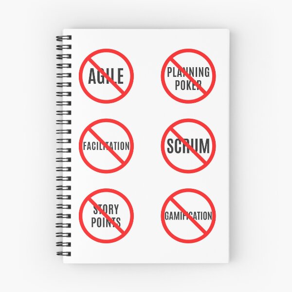 Item preview, No Agile Signs Set designed and sold by trendingatees.