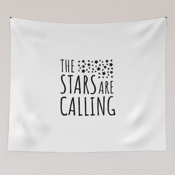 Item preview, The Stars are Calling (BLACK DESIGN) designed and sold by EleannaInSpace.