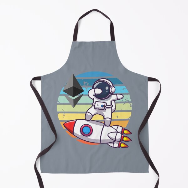 Item preview, Crypto astronaut - Ethereum to the moon designed and sold by Crypmetal.