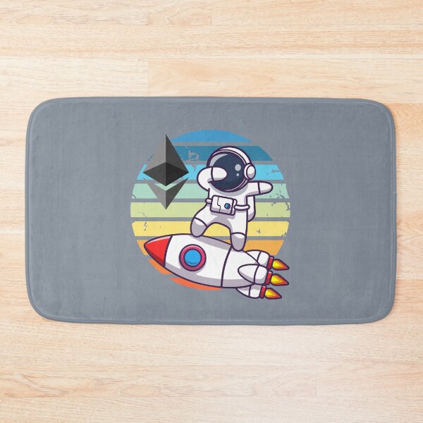 Item preview, Crypto astronaut - Ethereum to the moon designed and sold by Crypmetal.