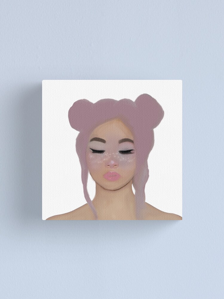Stargirl Pastel Tumblr Girl Canvas Print By Artmoonist Redbubble
