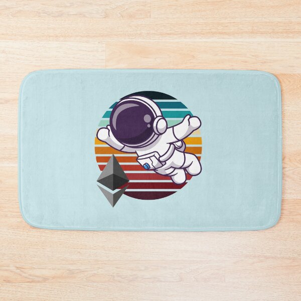 Item preview, Crypto astronaut - Ethereum to the moon designed and sold by Crypmetal.