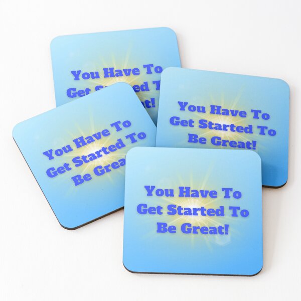 Item preview, Motivation Mindset, You  Have To Get Started To Be Great designed and sold by Darlene Douglas-Jackson.
