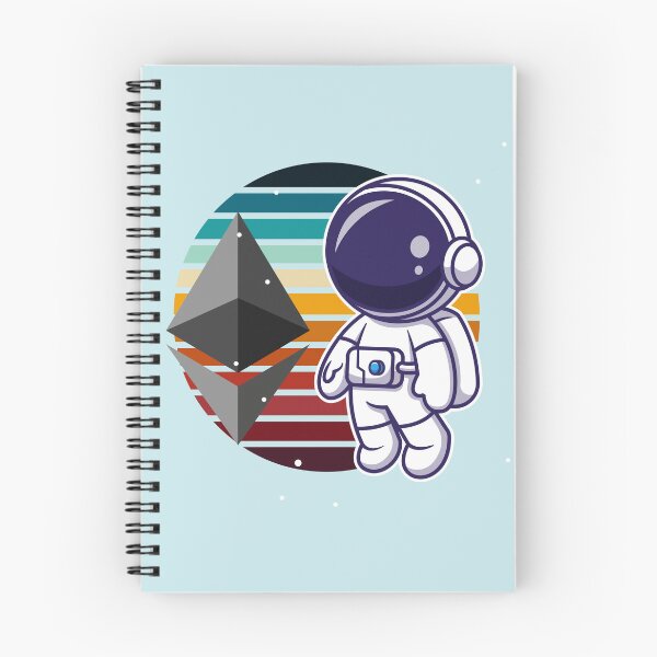 Item preview, Crypto astronaut - Ethereum to the moon designed and sold by Crypmetal.