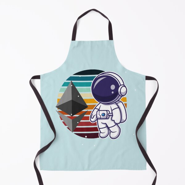 Item preview, Crypto astronaut - Ethereum to the moon designed and sold by Crypmetal.