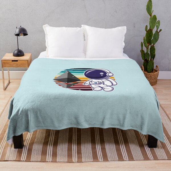 Item preview, Crypto astronaut - Ethereum to the moon designed and sold by Crypmetal.