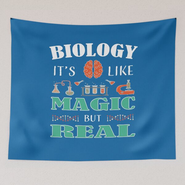 Item preview, BIOLOGY IT'S LIKE MAGIC BUT REAL  designed and sold by LOGPRO.
