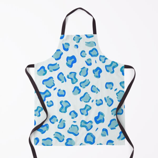 Item preview, Blue Leopard Print Photographic Print designed and sold by theprintedclub.