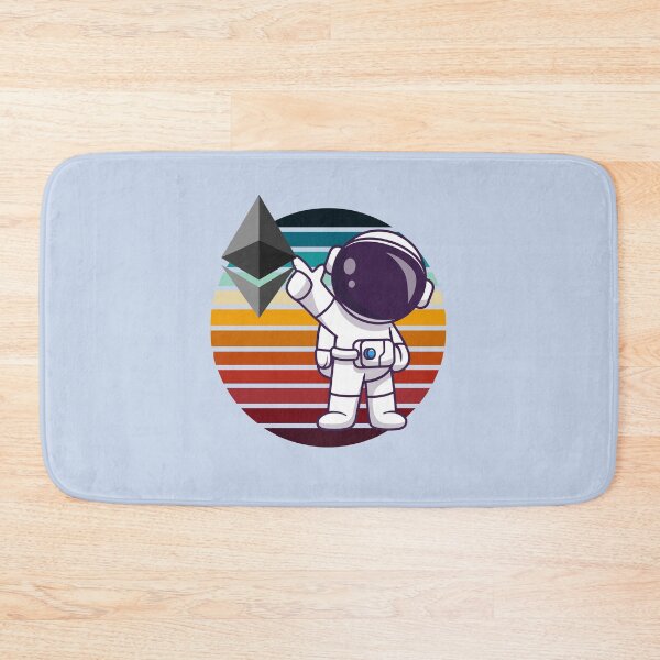 Item preview, Crypto astronaut - Ethereum to the moon designed and sold by Crypmetal.
