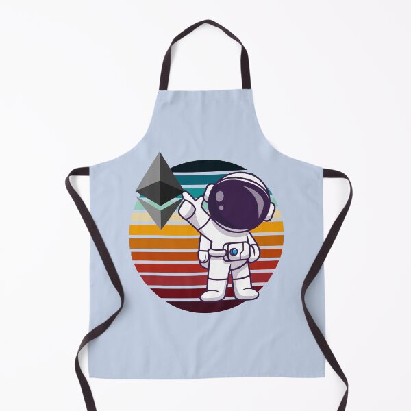 Item preview, Crypto astronaut - Ethereum to the moon designed and sold by Crypmetal.