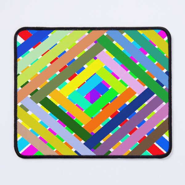 Item preview, Colorful Ribbon Weave Abstract Pattern designed and sold by janraydesigns.