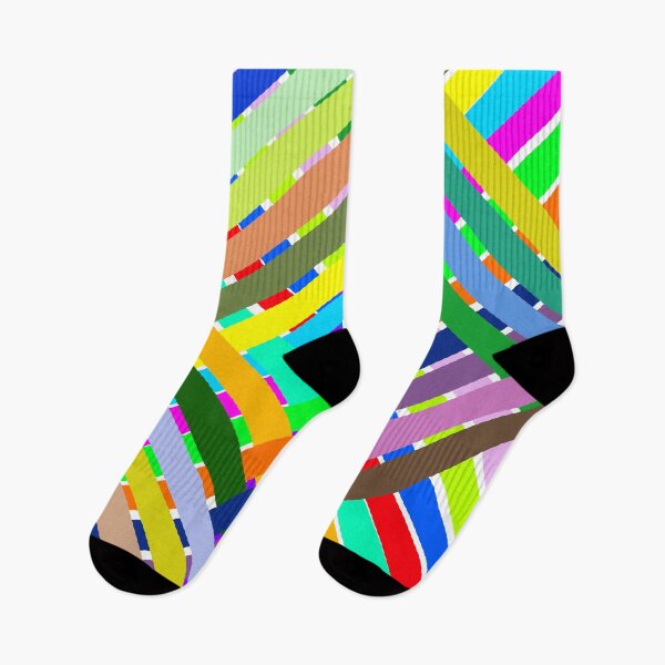 Aperçu de l'œuvre Motif abstrait de tissage de ruban coloré créée et vendue par janraydesigns.