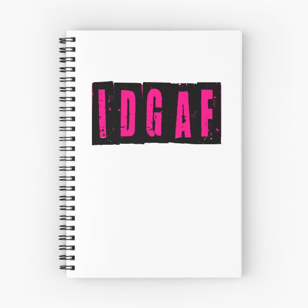 Item preview, IDGAF designed and sold by HiddenStar02.