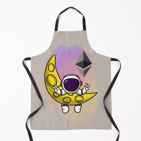 Item preview, Crypto astronaut - Ethereum to the moon designed and sold by Crypmetal.