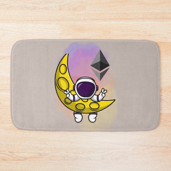 Item preview, Crypto astronaut - Ethereum to the moon designed and sold by Crypmetal.