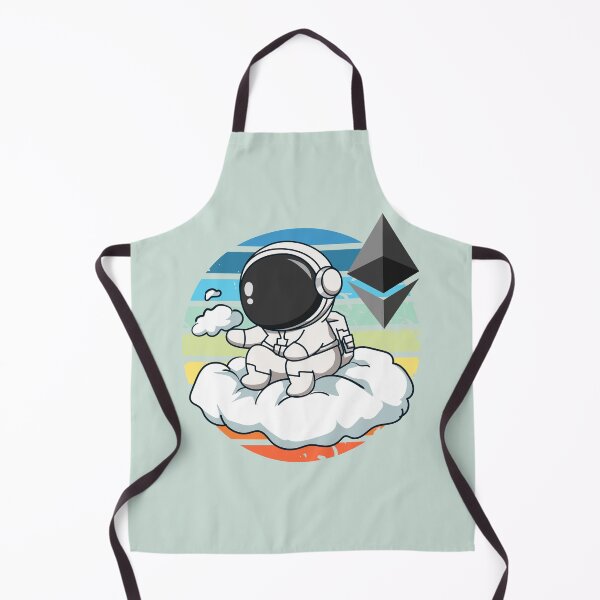 Item preview, Crypto astronaut - Ethereum to the moon designed and sold by Crypmetal.