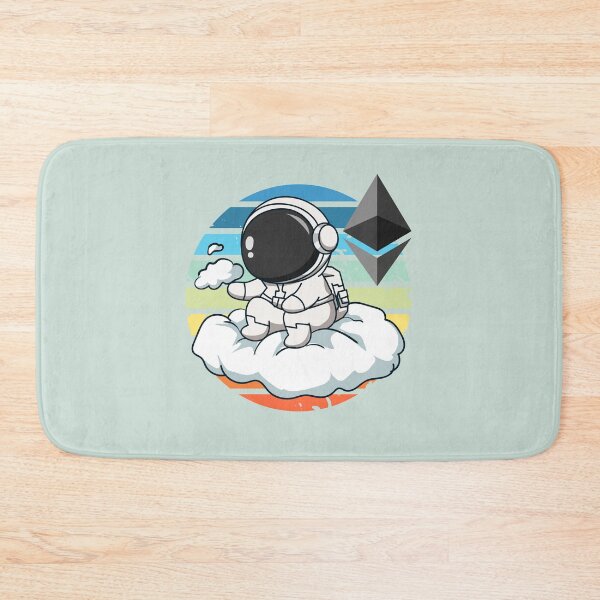 Item preview, Crypto astronaut - Ethereum to the moon designed and sold by Crypmetal.