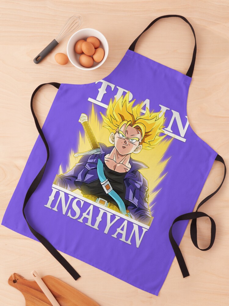 Train Insaiyan Super Saiyan Future Trunks saiyan armor Apron for Sale by  Wicked Designs