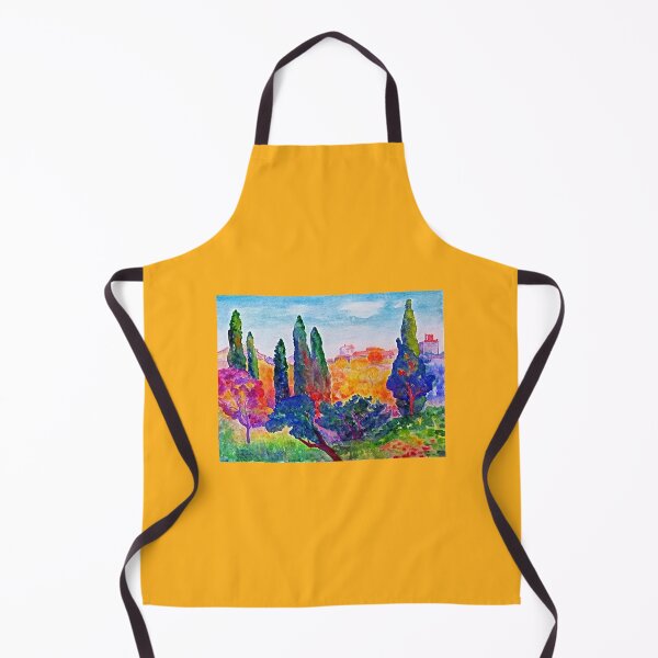 Item preview, Landscape with Cypresses designed and sold by CarolineLembke.