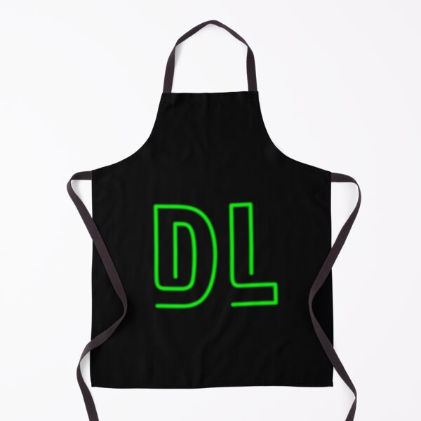 Aperçu de l'œuvre Logo DL - Neon Glow sur noir créée et vendue par DF3.