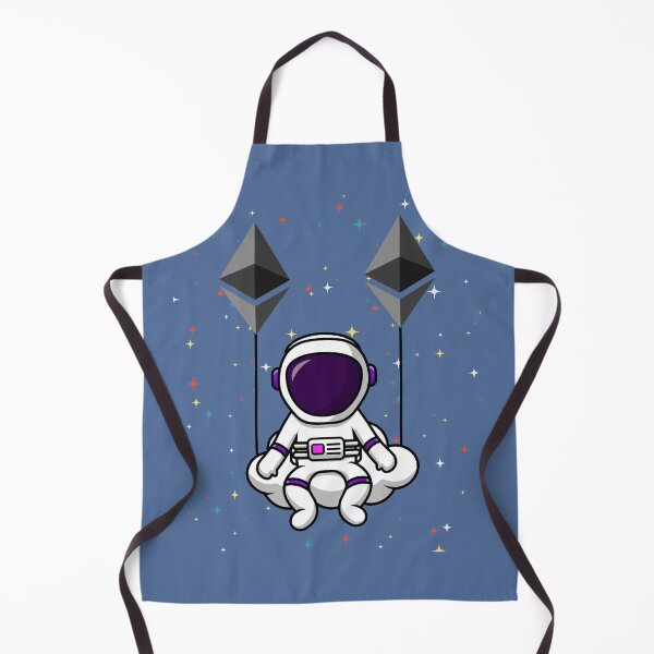Item preview, Crypto astronaut - Ethereum to the moon designed and sold by Crypmetal.
