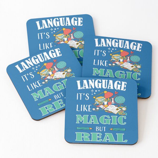 Item preview, LANGUAGE IT'S LIKE MAGIC BUT REAL  designed and sold by LOGPRO.