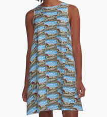 Royal Residence A-Line Dress
