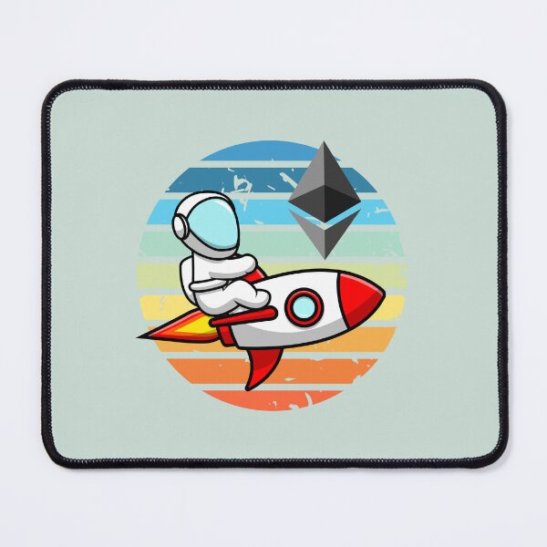Item preview, Crypto astronaut - Ethereum to the moon designed and sold by Crypmetal.