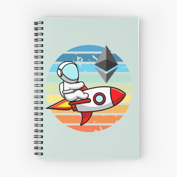 Item preview, Crypto astronaut - Ethereum to the moon designed and sold by Crypmetal.