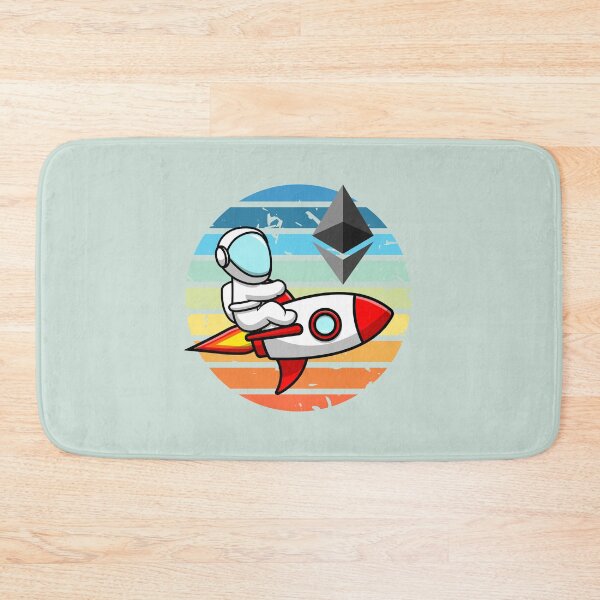 Item preview, Crypto astronaut - Ethereum to the moon designed and sold by Crypmetal.