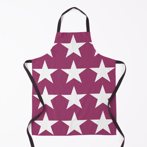 Item preview, Large WHITE and MAROON Red STARS designed and sold by RachelMacht.