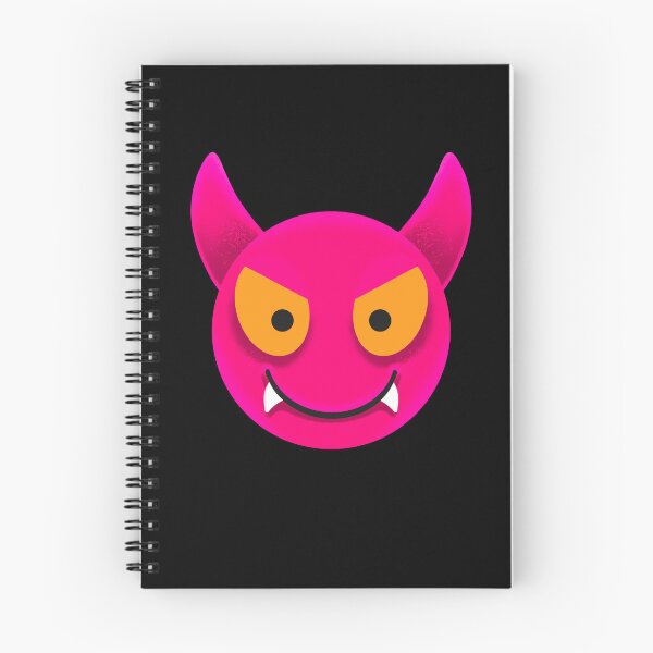 Item preview, Devil emoji smiling face designed and sold by nickardi.