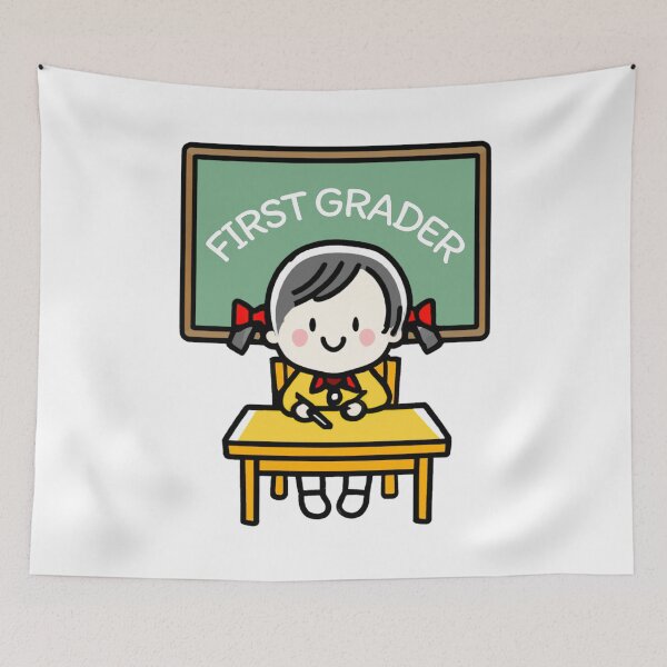 Item preview, FIRST GRADER designed and sold by Decamegashop.